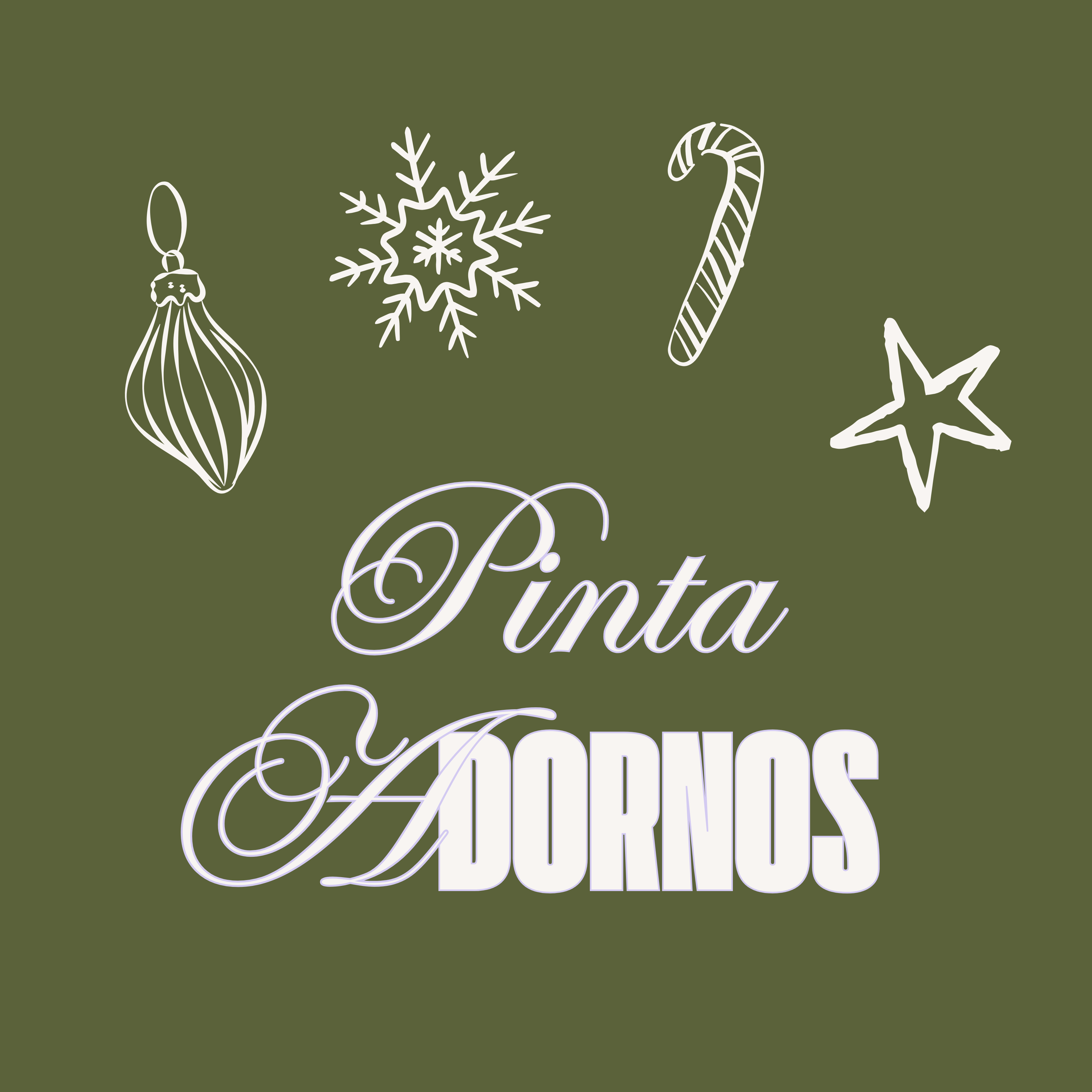 Pinta adornos navideños en el Market de Nadal